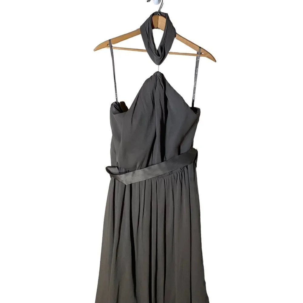 White by Vera Wang chiffon bridesmaid
